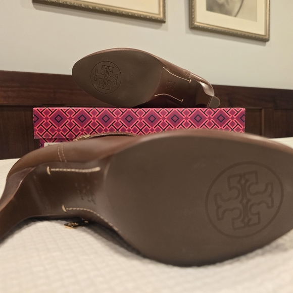 Tory Burch Brita Booties - Almond - Picture 3 of 4